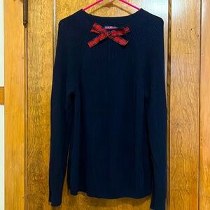 JCrew Navy Blue Sweater